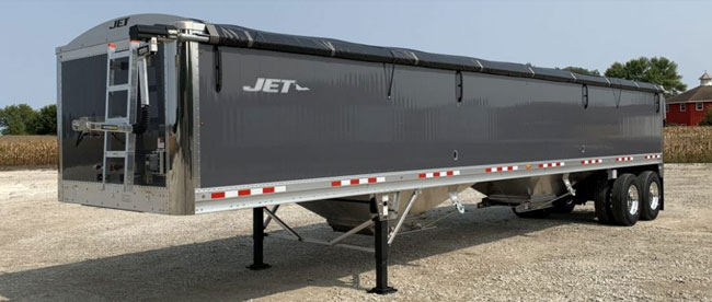 Aluminum Grain Hopper Trailer