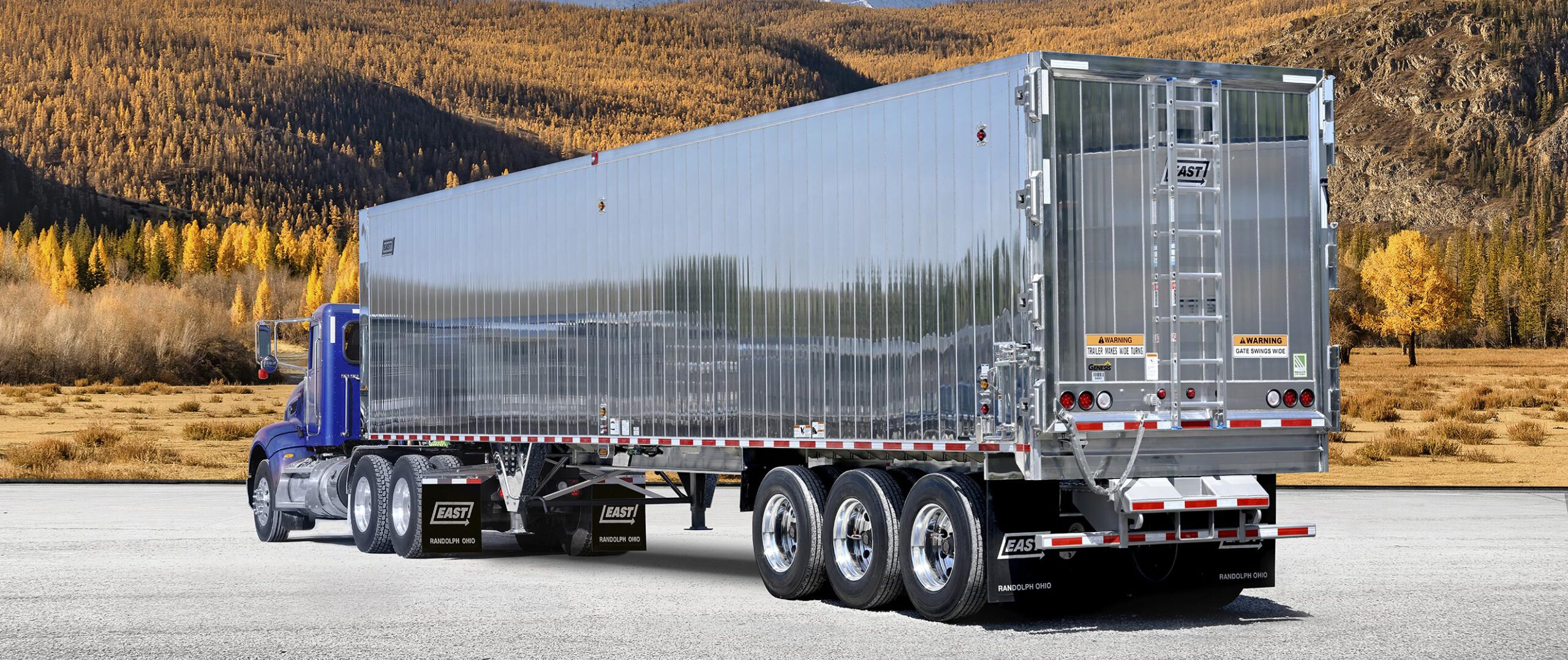 east manufacturing unloader refuse trailer